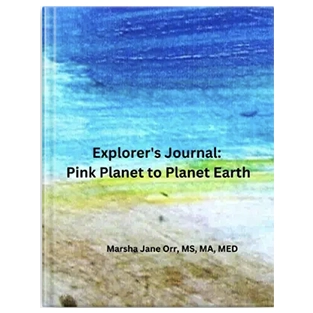 Explorers journal pink planet to planet earth cover